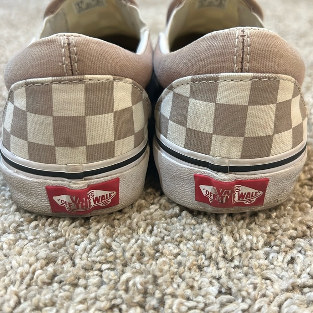 Checkered Slip On Vans - Picture 3 of 4